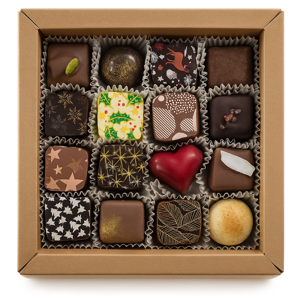Christmas 16 Piece Chocolate Box