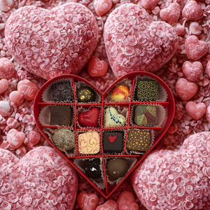 Mother's Day 14pc Heart Box